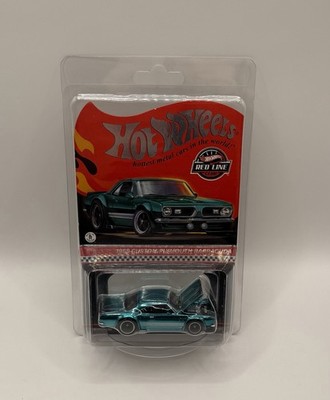 Hot Wheels  Redline Club RLC 1968 Custom Plymouth Barracuda NEU