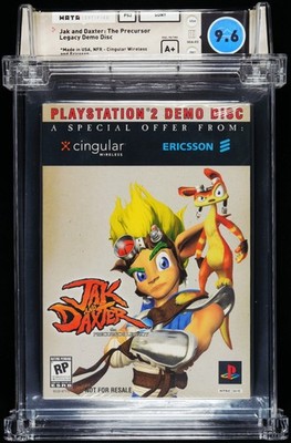 Jak & Daxter: The Precursor Legacy Demo Disc Graded WATA 9.6 A+ RARE POP 1 of 1