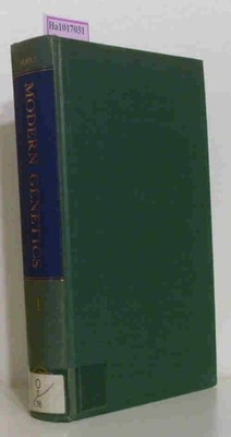 Modern Genetics. Vol. I. Serra, J. A.: