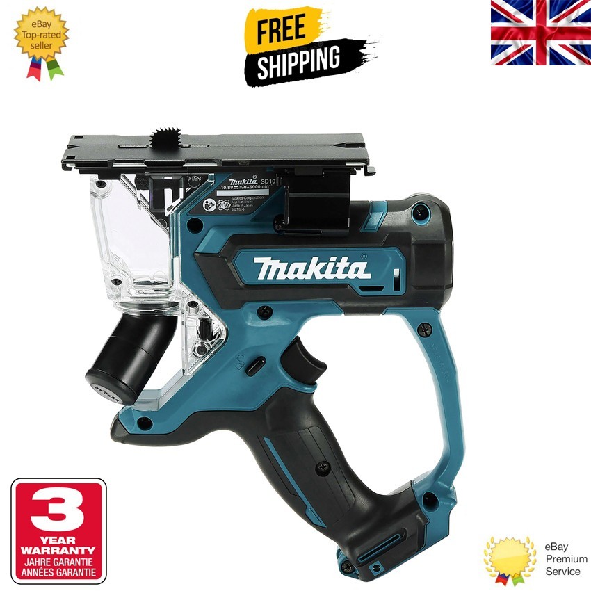 Makita SD100DZ Drywall Saw 12V CXT Plasterboard Cutter 15mm Body Only - SD100DZ
