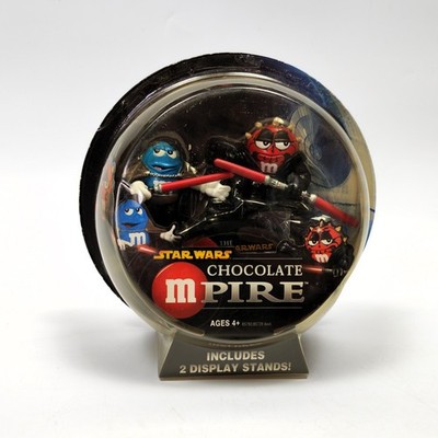 Star Wars M&M s Chocolate M-Pire 2005 Count Dooku & Darth Maul OVP Hasbro