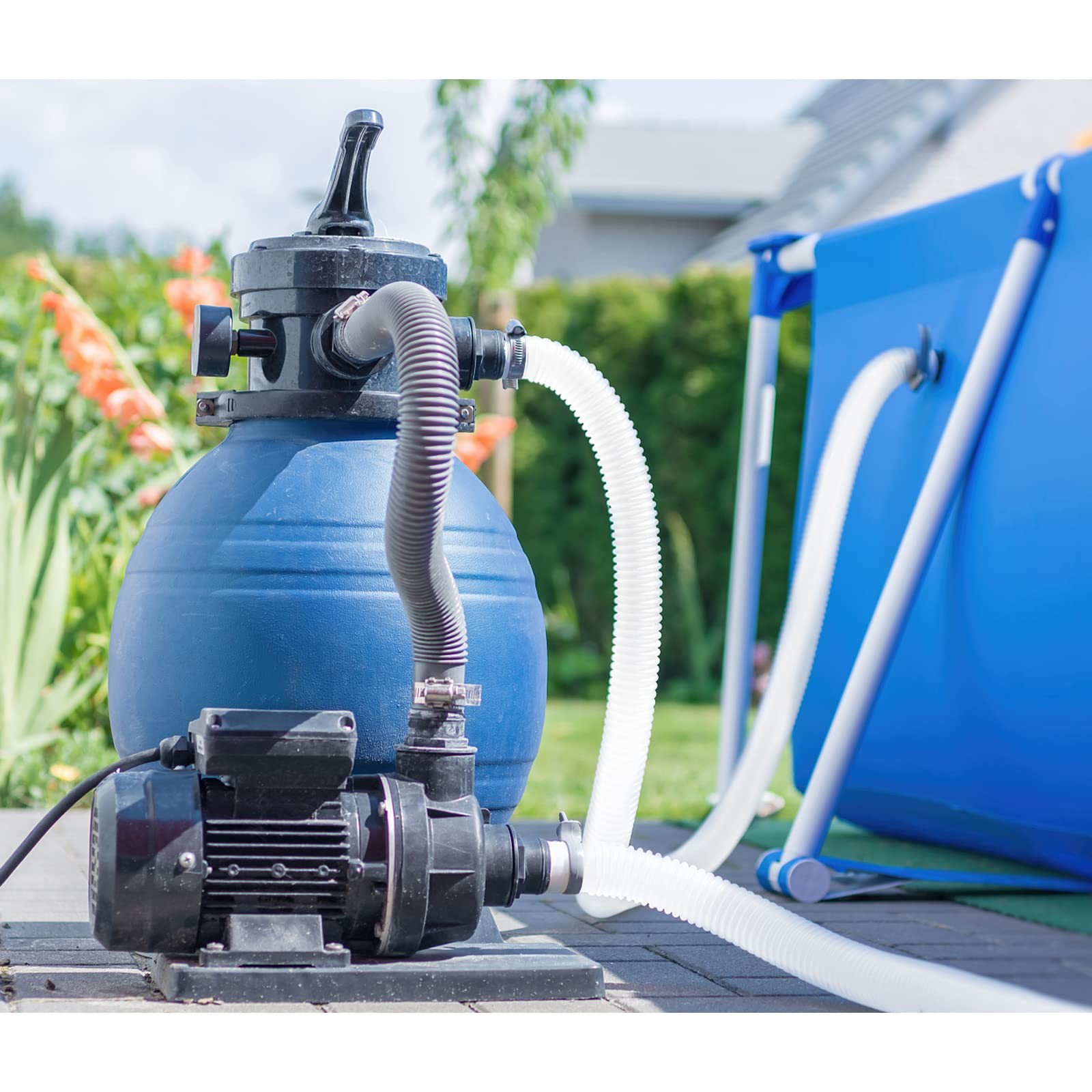 Hose for Pool Pump 1.25" Diameter Swimming Pool Hose for Above Ground Pools, ...