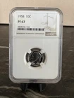 1958 10C Roosevelt Silver Dime NGC PF67