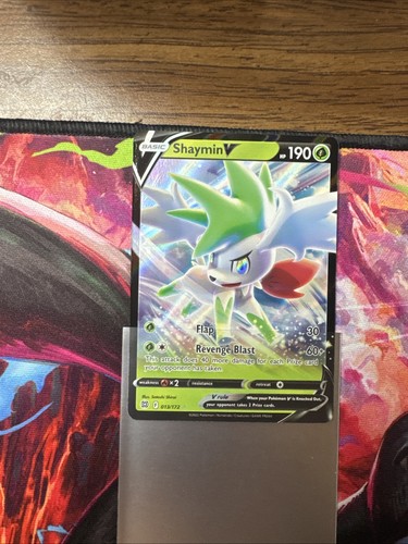Pokémon TCG Shaymin v Ultra Rare Card 013/172 Brilliant Stars