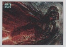 2024 Topps Chrome Star Wars Galaxy Mini Diamond Refractor Darth Vader #80 0b5f