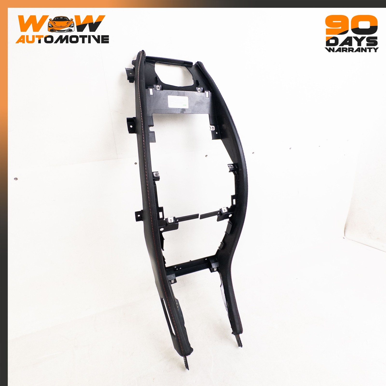 06-16 ASTON MARTIN V8 VANTAGE FRONT CENTER CONSOLE TRIM PANEL BLACK OEM