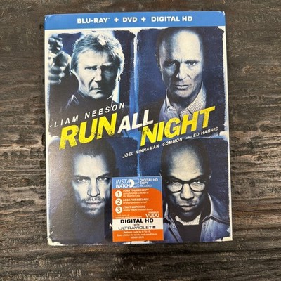 Run All Night (DVD, 2015) Blue Ray And DVD Set  NEW SEALED Liam Neeson