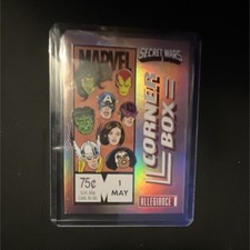 Upper Deck Allegiance Marvel Corner Box CB-1 The War Begins 2024 Trading Card