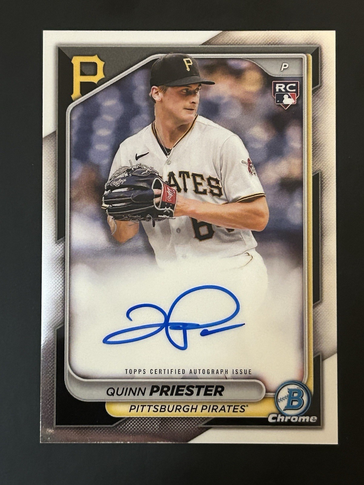 2024 Bowman Chrome Quinn Priester Rookie Autograph CRA-QP