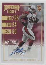 2016 Panini Contenders Championship Ticket 38/49 Robert Nkemdiche #195 Auto z5i