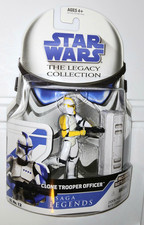 STAR WARS SAGA LEGENDS   12 CLONE TROOPER OFFICER COMMANDER FIGURE NEW 2009