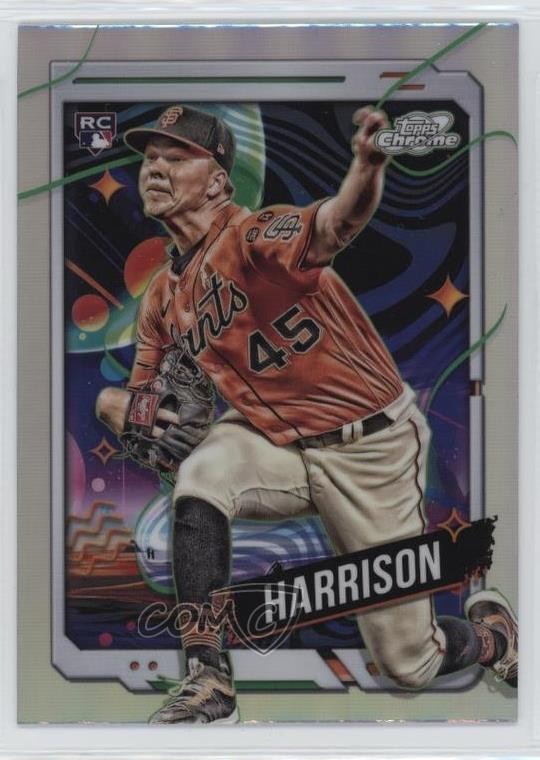 2024 Topps Cosmic Chrome Refractor Kyle Harrison #45 Rookie RC 10zi