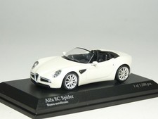 Minichamps Alfa Romeo 8c Competizione Spider 2008 1:64 640120532