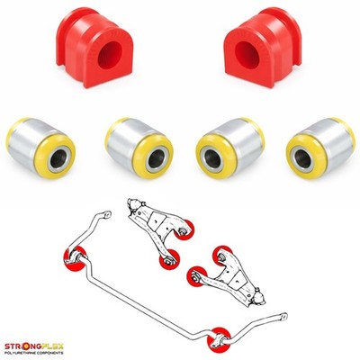 Strongflex Kit Busches Polyurethan Aufhängung Vorne für Dacia Duster I/II
