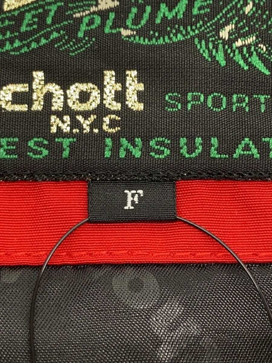 Schott Down Jacket FREE Polyester RED 3282009 - image 4