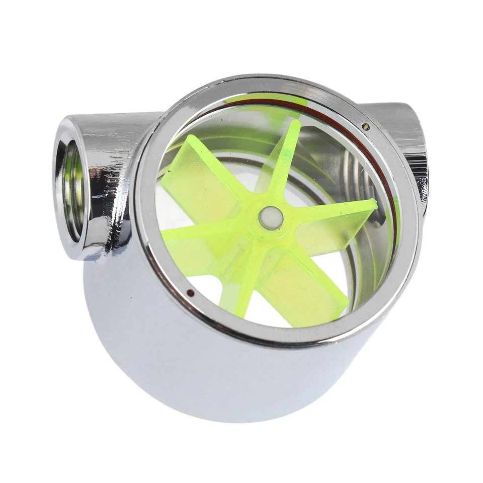 Metall Durchflussanzeiger G1 / 4 '' Kühlflusssensor Mit 5 Laufradschaufeln... - Bild 3 von 4