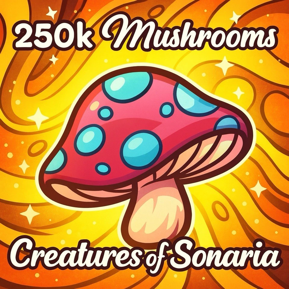 250k Mushrooms - Creatures Of Sonaria | CoS | Cheap!!