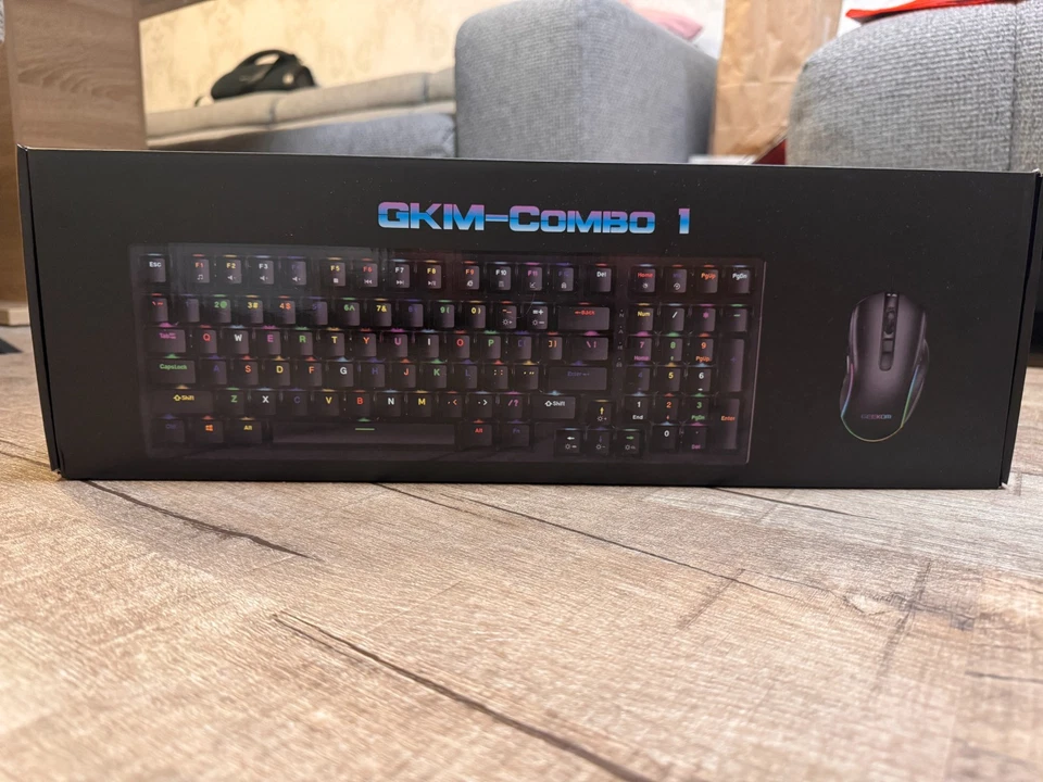 Gaming Maus Tastatur Paket GKM-COMBO 1 GEEKOM