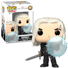 Funko POP! Figura Vinilo TV Geralt con Escudo The Witcher #1317 Nueva