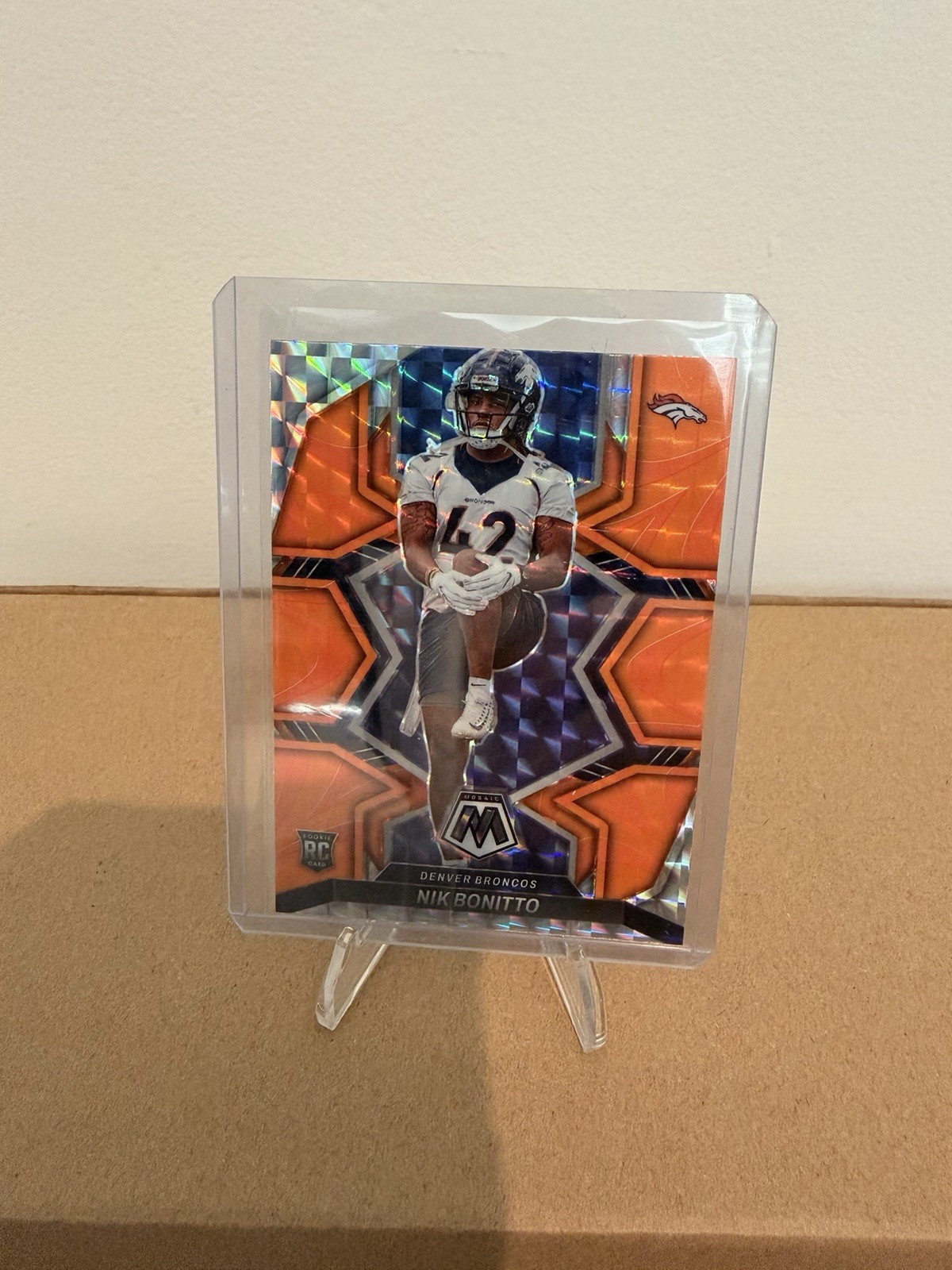 Nik Bonitto Panini Mosaic #396 Reactive Orange