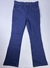 Wrangler Cowboy Cut 945 Regular Fit Boot Cut Jeans Men  s 30x34 Blue Denim New