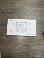 Anyuse Digital Smart Display Calendar Photo Frame - White Model JT101M-H01 New