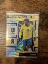 2026 Panini Prizm Fifa World Cup Silver Wave Scorers Club Vini Jr. Brazil #6