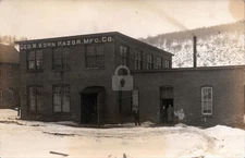 Little Valley NY George W. Korn RR Mfg. Co. c1910 RPPC Photo Postcard COPY