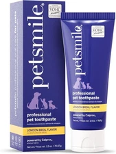 Professional Pet Toothpaste - Cat & Dog Teeth Cleaning Supplies - Controls Pl...