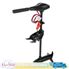 Fishing Boat Engine Outboard Electric Trolling Motor 65LBS 12V Short Shaft 40cm