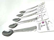 Hampton Forge Serving Spoons 6-Pack – Stainless Steel Kitchen Utensils