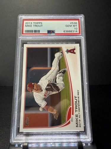 2013 Topps Mike Trout PSA 10