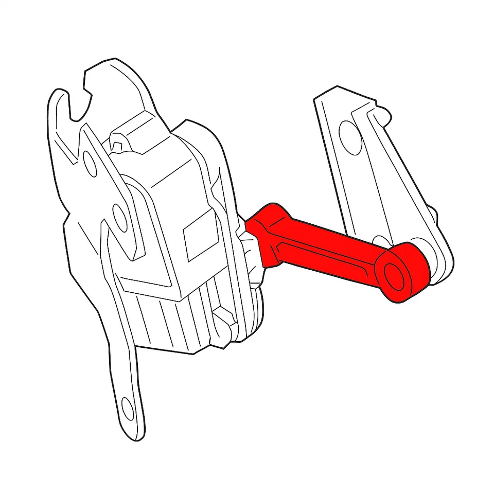 Mercedes Benz Niveauregulierung Licht Koppelstange A2043202189 A2075400717 HA - Bild 2 von 4