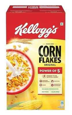 Kellogg's Corn Flakes Original 475g | Power of 5 | Select Pack