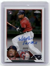 2023 Topps Chrome #RA-WB Will Benson Rookie Autographs