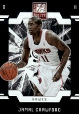 Jamal Crawford 2009-10 Donruss Elite #2 Hawks NBA READ FREE SHIP AutographDen