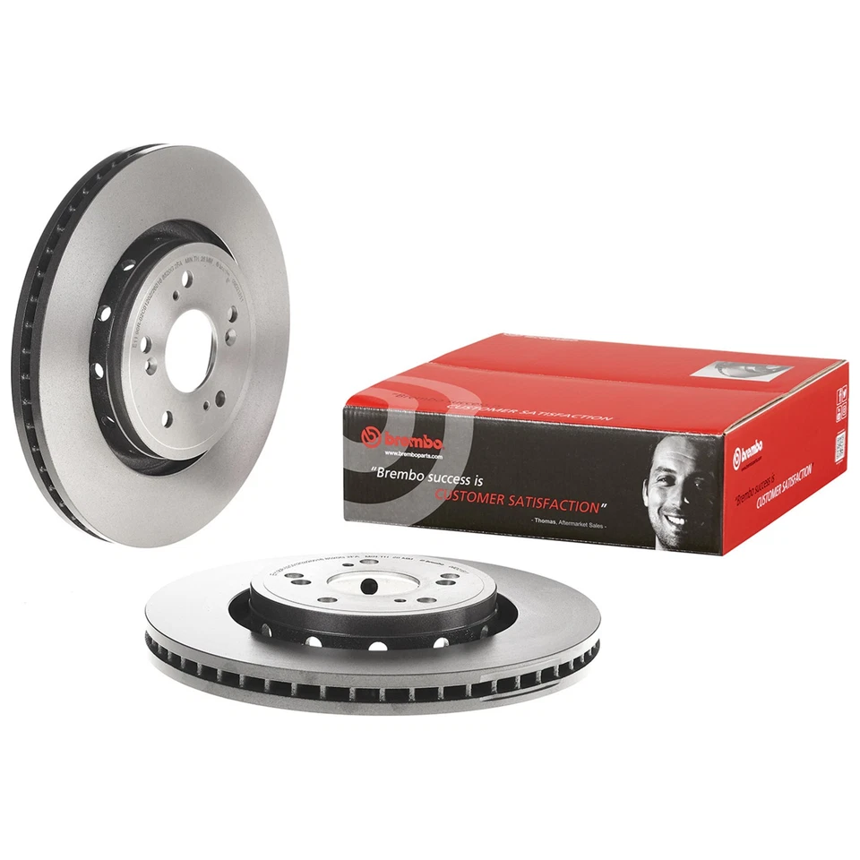 2x Brembo Bremsscheibe 315mm + Beläge vorne passend für HONDA CR-V IV 1.6 i-DTEC - Bild 2 von 4