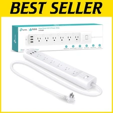 Remote Control Power Strip with Surge Protection