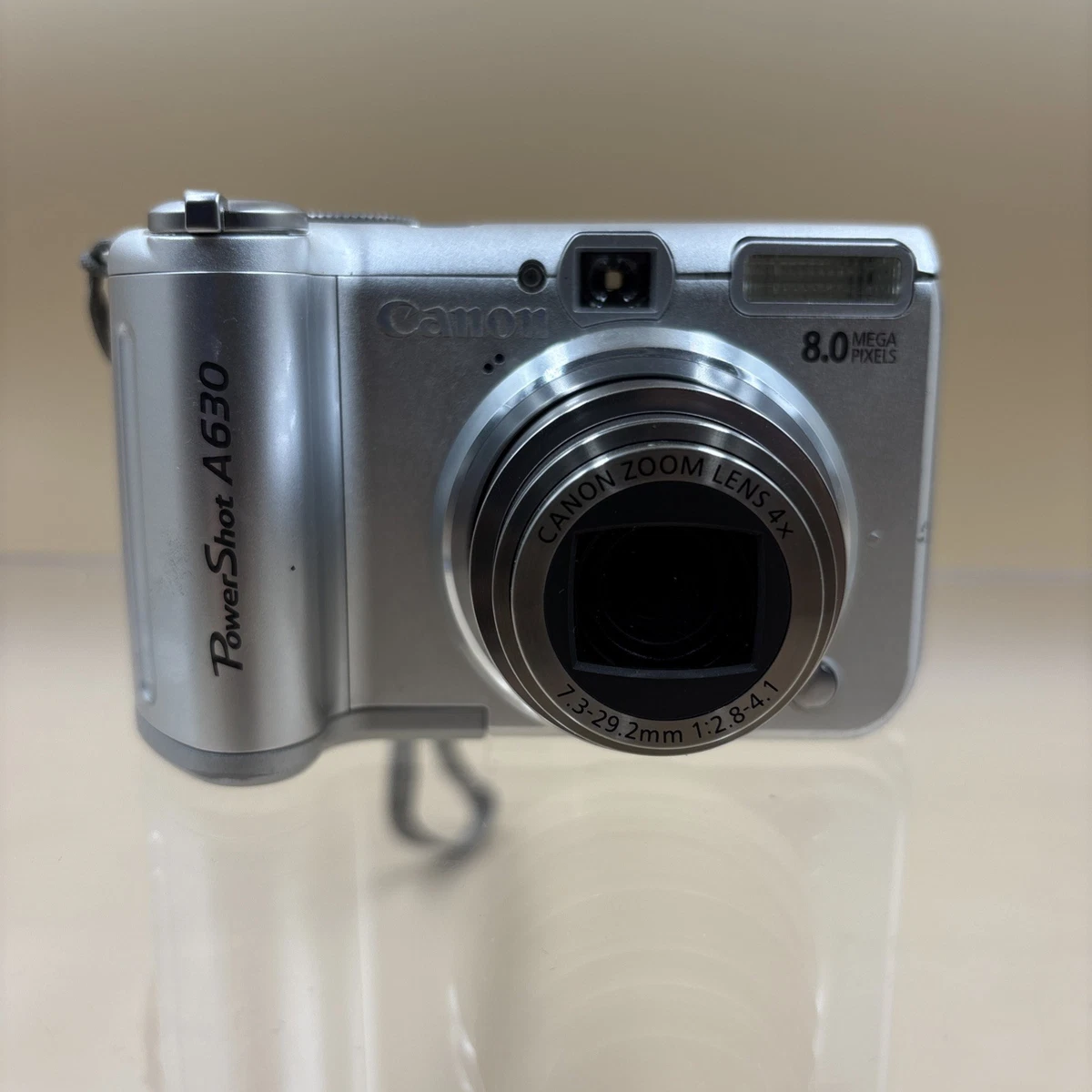 Canon PowerShot A630 8.0MP Compact Digital Camera | Tested & Works