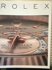 ROLEX MAGAZINE ISSUE 3 ENGLISH  SKYDWELLER VERY RARE NEW. VERY RARE. FREE POST