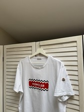 Men  s Luxury Shirt Moncler Big Logo Maglia