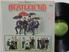 THE BEATLES - BEATLES '65 - BEAT / ROCK 'n ROLL - APPLE REISSUE - VG++ VINYL