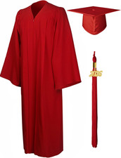 2025 Toga Laurea Toga E Tocco Cappello Laurea Uomo Donna Nappa Cerimonia Univers