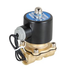 12V 1/2" DC Brass Electric Solenoid Valve NPT Gas Water Air Normally Closed