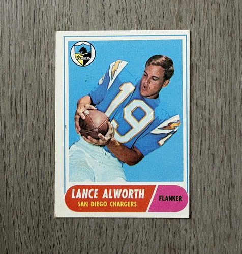 Lance Alworth #193 1968 Topps card
