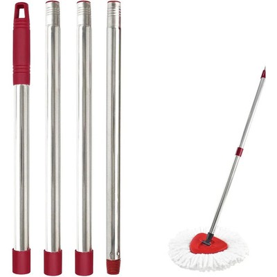 Mop Handle for Ocedar, Spin Mop Handle for O Cedar 4-Section 28.5-to-55inch M...