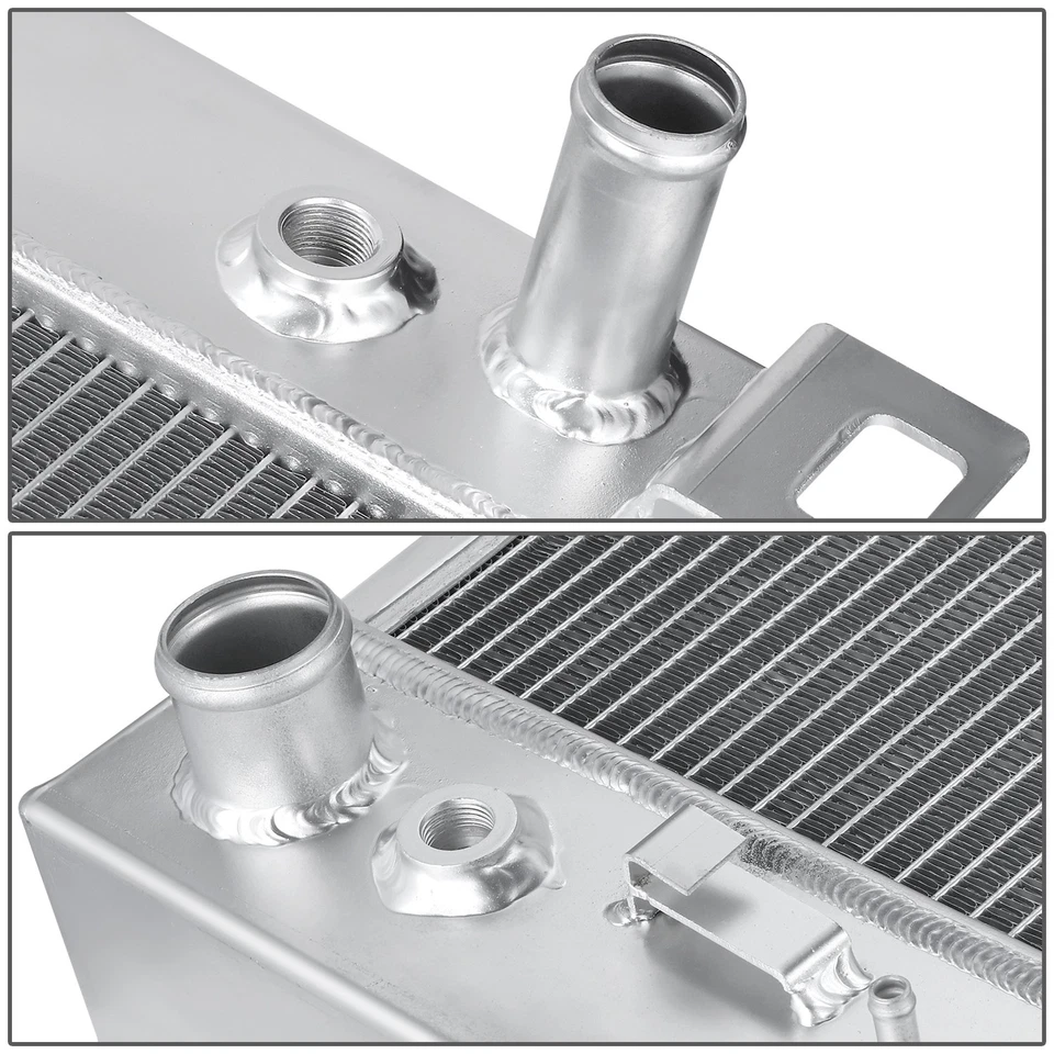 4-ROW T-6061 34" ALUMINUM CORE RADIATOR FOR 2000-2014 TAHOE SONORA SUBURBAN - Image 3 of 4