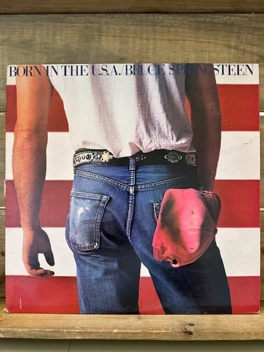 Bruce Springsteen Born In The USA First Edition Pressing 1984 Columbia LP Vinyl