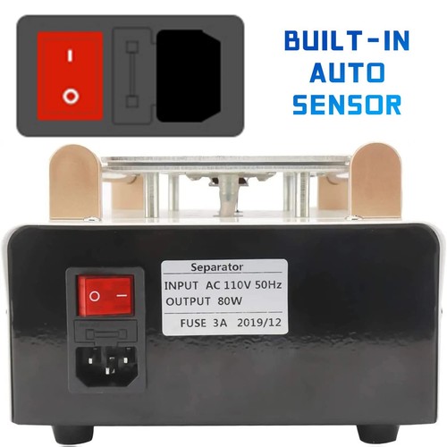 8" LCD Touchscreen Glas Separator Vakuum Maschine Telefon Heizplatte Reparatur Werkzeug - Bild 5 von 9