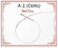New Paititi A Ball End Cello String 4/4 Size Cello Premium Quality Steel Core